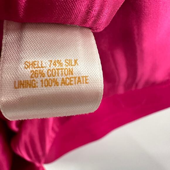 KATE SPADE Pink Silk Taffeta Skirt // 4 - Picture 4 of 9